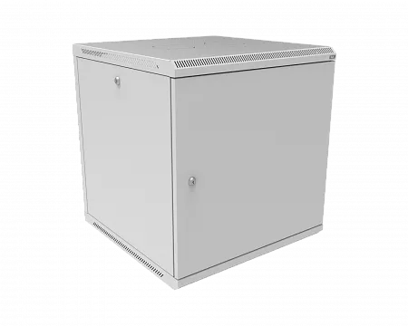 Шкаф телекоммуникационный настенный разборный МИКсистем 19" Keys 12U 600x600  дверь металл серый