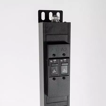 Блок розеток вертикальный базовый MIK-2G-0U-32A-400-36-C13-6-C19-IEC309-32-3-P-B 